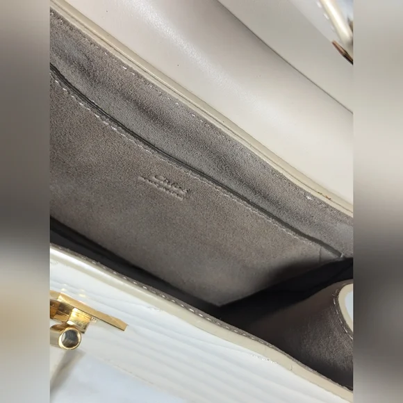 Chloe Calfskin Quilted Mini Drew Bijou Shoulder Bag - Picture 10 of 13